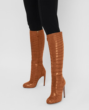 Gucci Beige leather boots 323557E7100