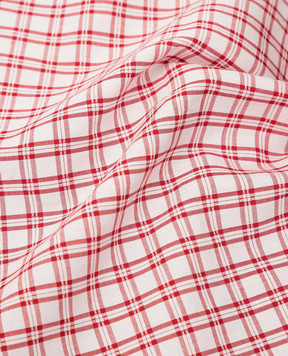 Stefano Ricci Children's white plaid scarf YFZ25COLJ1771
