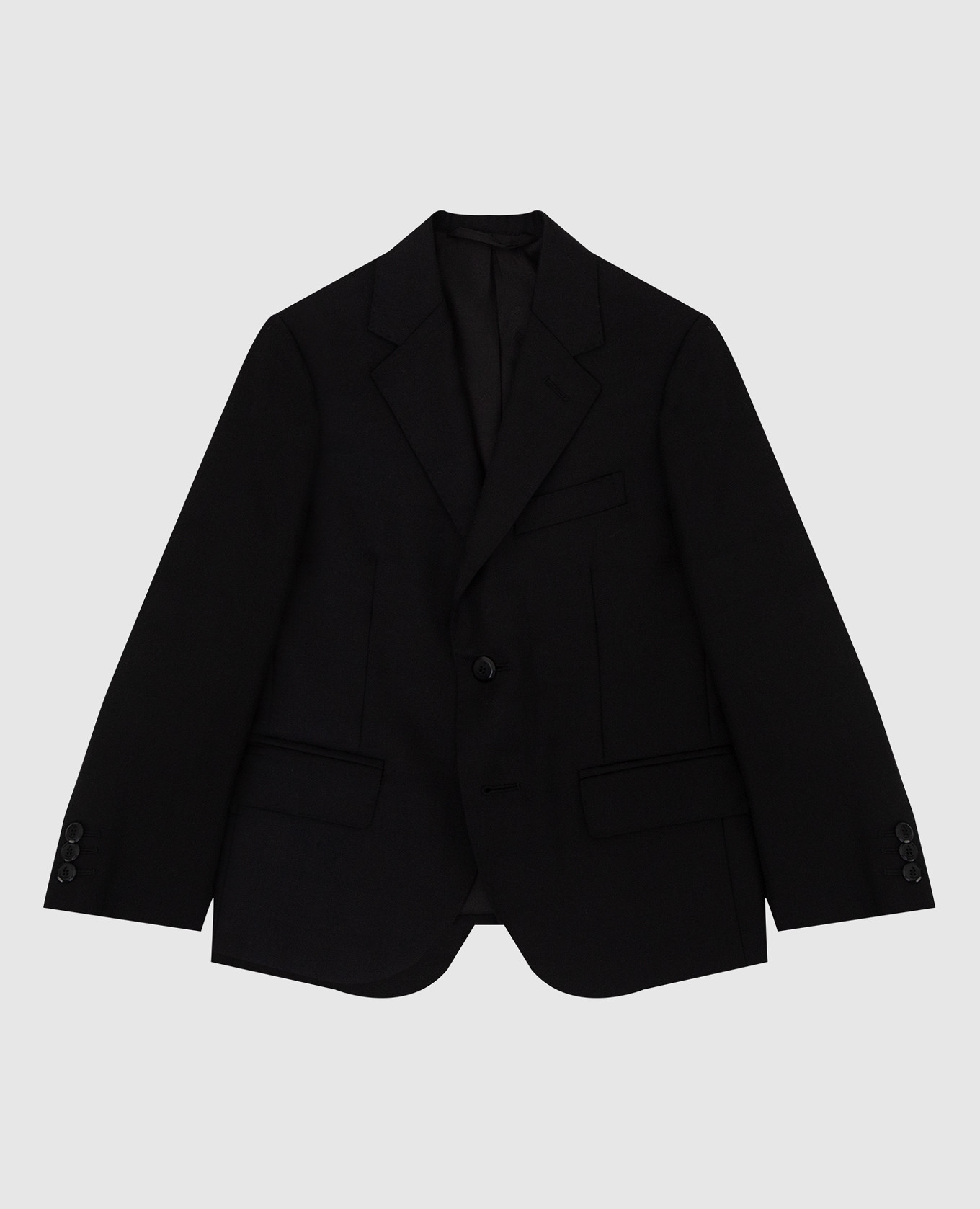 

Children's black wool jacket Stefano Ricci