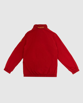 Stefano Ricci Children's red jacket with logo YDJ0200010MA0023