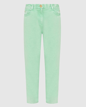 Balmain Green jeans VF15700D090