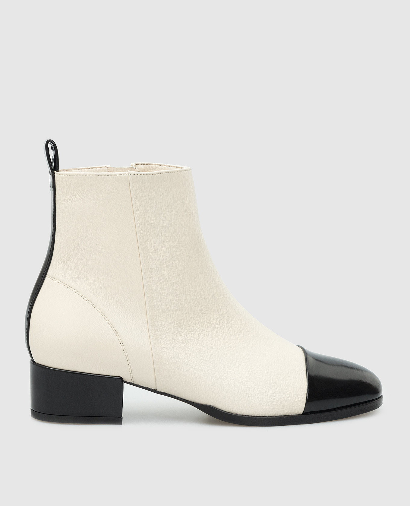 

Light beige leather boots Babe Pay Pls, Бежевый