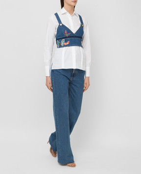 Valentino Blue denim top KB3DB00C1YF