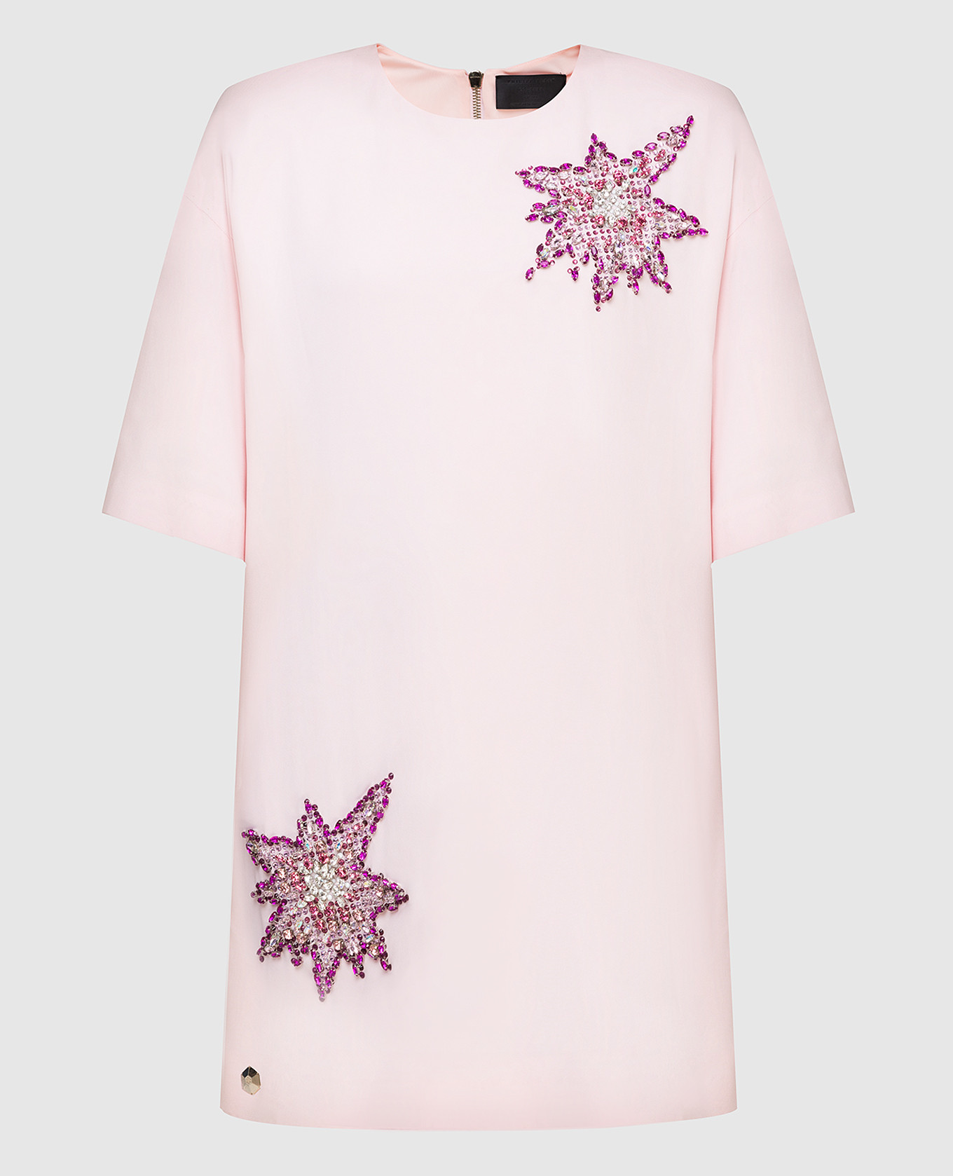 

Pink dress with crystals Philipp Plein