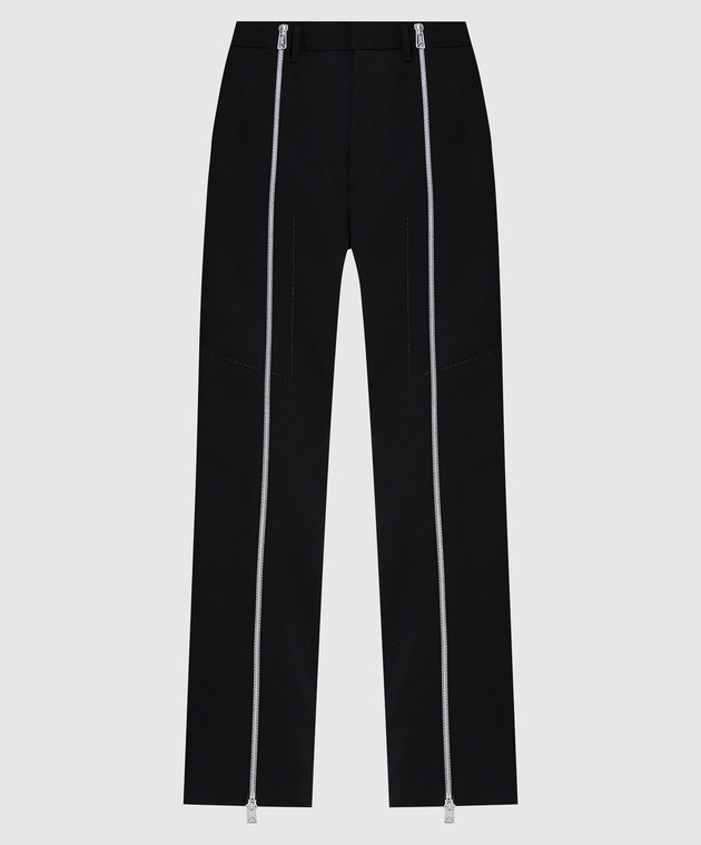Bottega Veneta - Black pants made of wool 681895V0IV0 - shop with