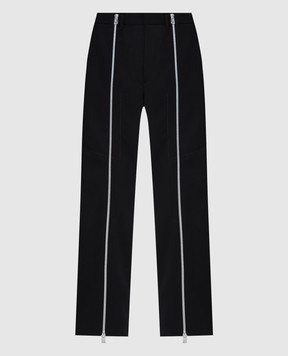 Bottega Veneta Black pants made of wool 681895V0IV0
