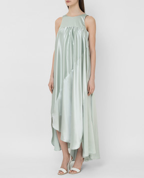 NINA RICCI Silk dress with round neckline 21PCRO002SE1344