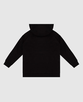 Fendi Kids' FF Fish-Eye Raised Logo Hoodie JFH1215V0812