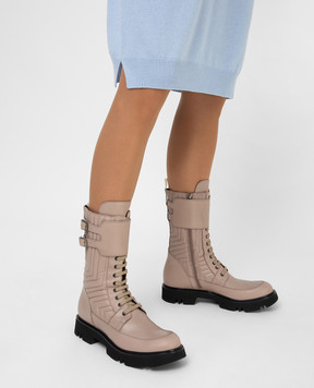 MYM Ivor Beige Leather Boots IVOR