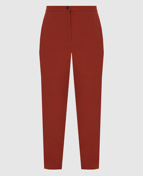 Marina Rinaldi Terracotta wool chinos RAPIDO