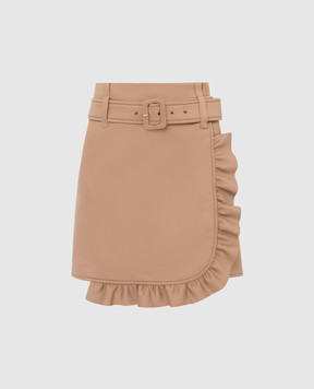 Prada Wrap skirt with frill P154OH1S21
