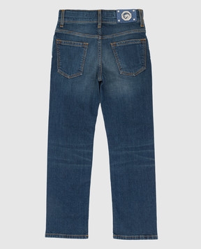 Stefano Ricci Children's blue distressed jeans T2960PITY1595