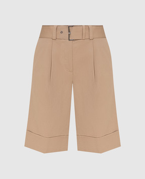 Peserico Beige Bermuda shorts P04922A01037