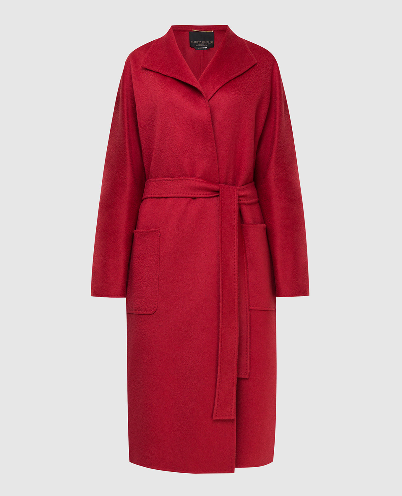 

Red cashmere coat Marina Rinaldi