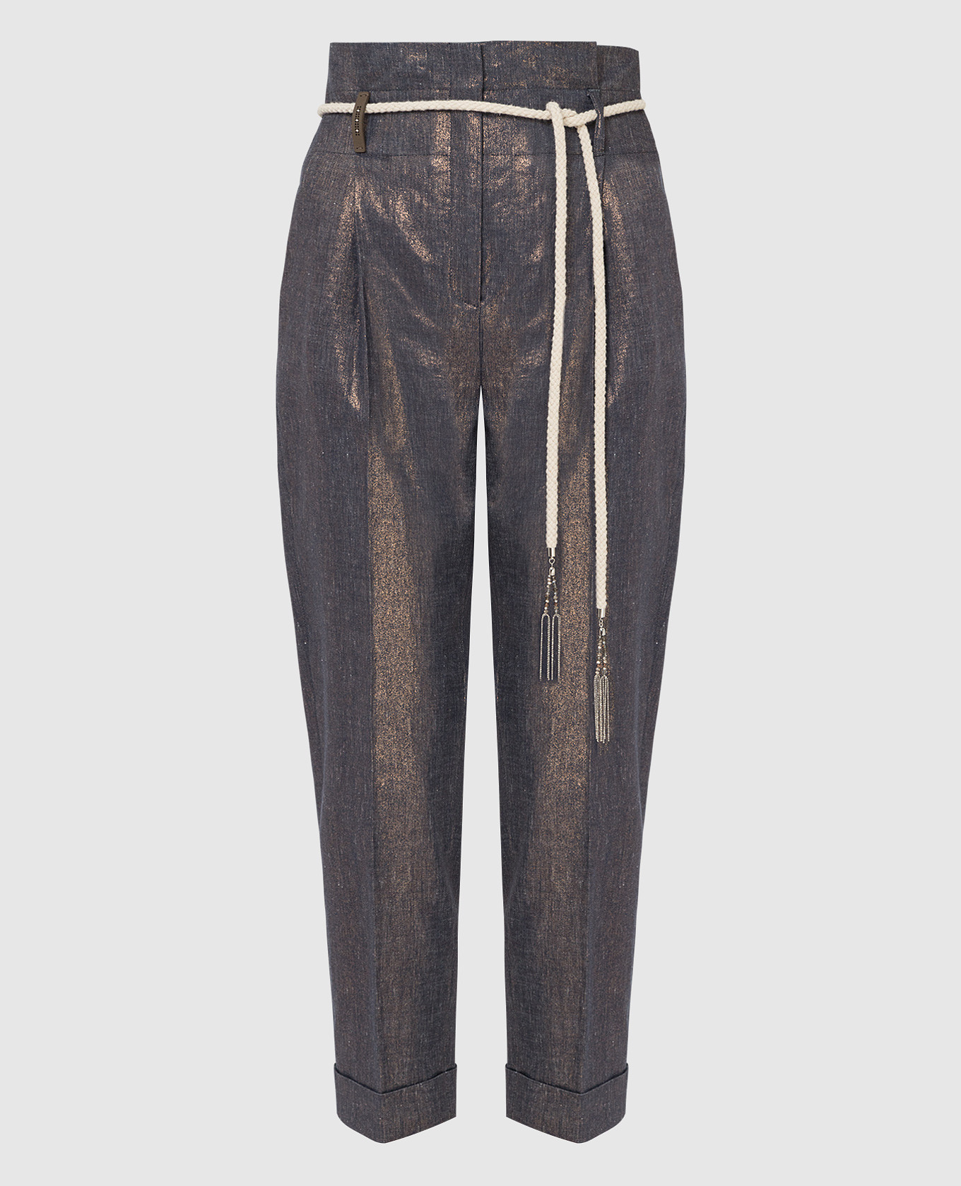 Dark beige trousers peserico