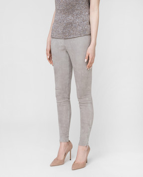 Fabiana Filippi Gray trousers PL73719