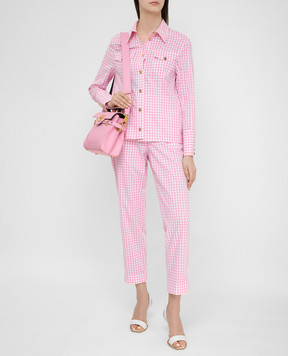 Balmain Pink pants VF15172C274