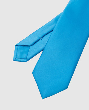 Stefano Ricci Children's silk blue tie YCHUUNIR