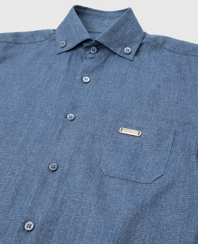 Stefano Ricci Children's blue shirt YC003188R1903