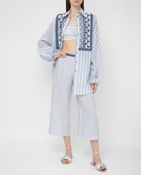 Ermanno Scervino Linen trousers D384P304XLG