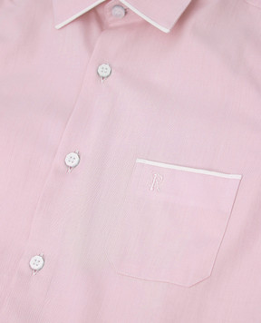 Stefano Ricci Children's pink shirt YC004160M1450