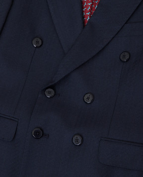 Stefano Ricci Children's wool suit Y1SF378950W803