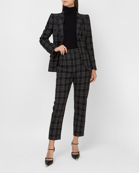 Alexander McQueen Black wool trousers 640512QJAB5