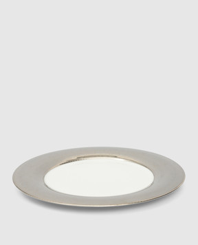 Stefano Ricci Platinum Paisley Large Snack Platter OPP001VELIN2