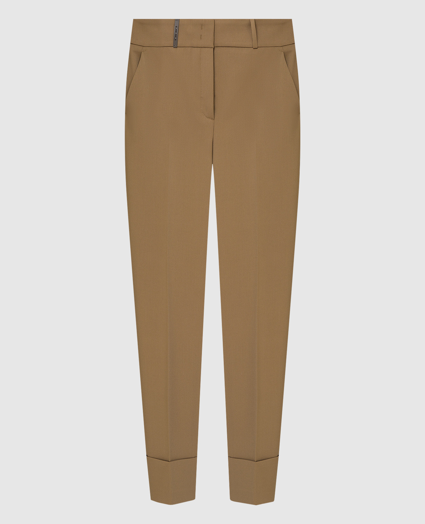 

Beige Chinos Peserico, Red