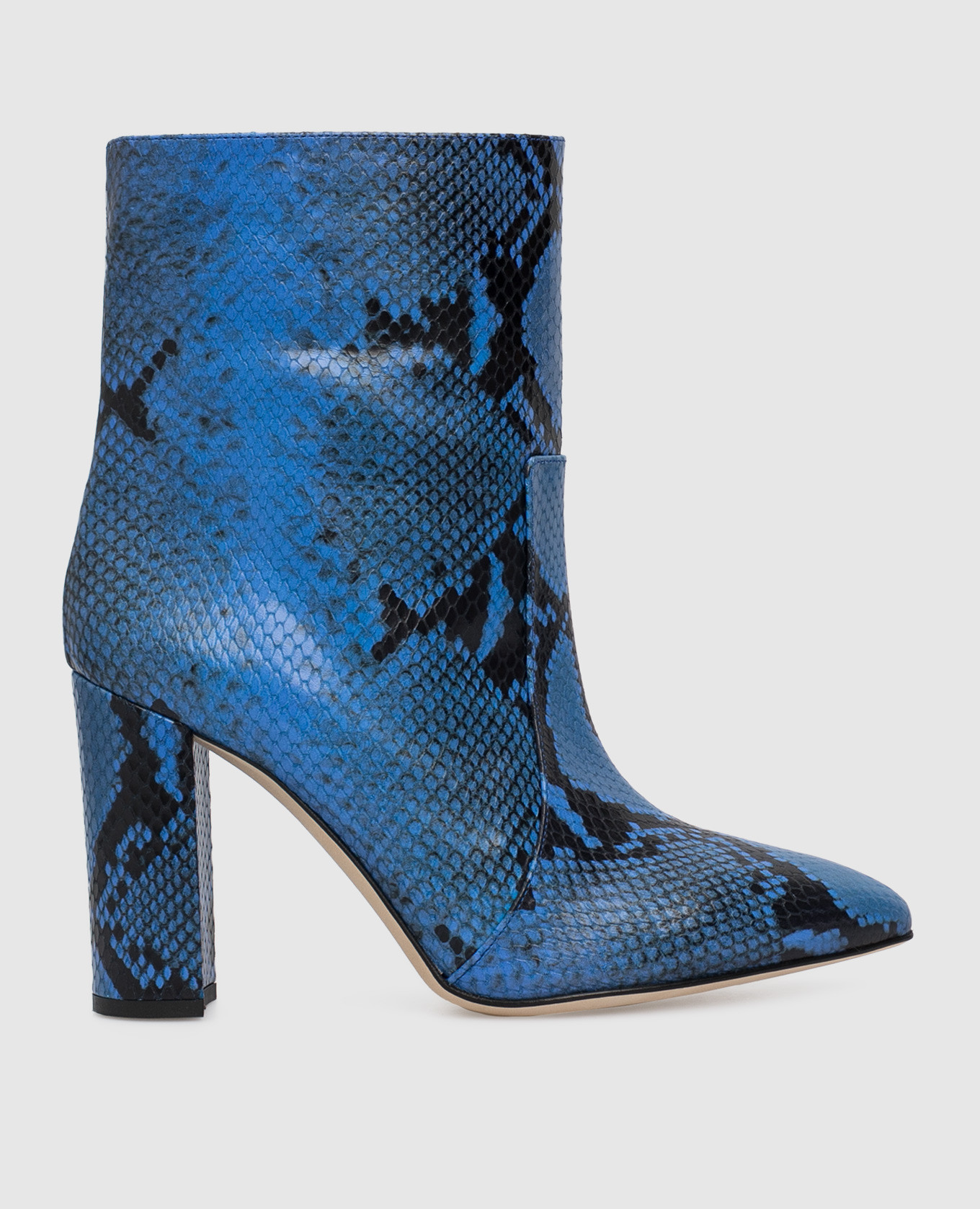 Paris Texas - Blue leather ankle boots PX250XPN01 - shop with