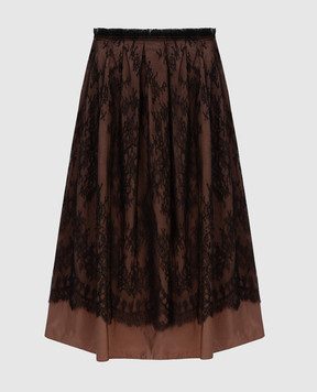 Valentino Brown skirt MB3RA295313