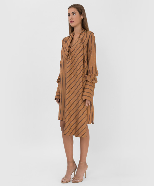 fendi dress brown Fendi Jeans Knit Dress Brown – 17th St