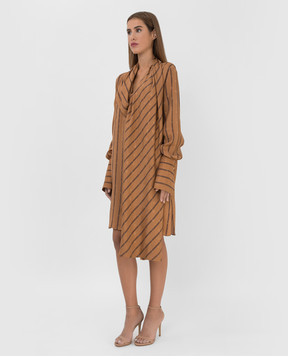 Fendi Patterned silk dress FDB659AGTQ