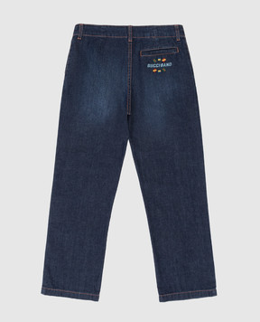 Gucci Children's dark blue jeans 598185XDAZI