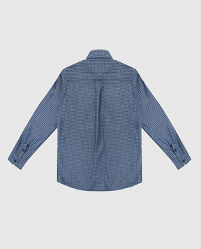 Stefano Ricci Children's checkered shirt YC002676EX1652