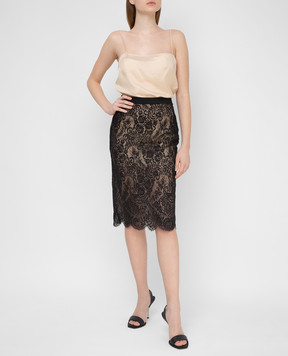 Alexander McQueen Black skirt 650902QEACI