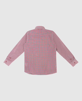 Stefano Ricci Children's checkered shirt YC003573LJ1784