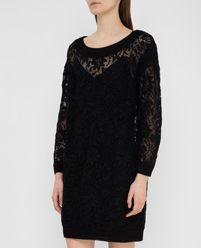 Ermanno Scervino Black dress D385Q305CSEZZ