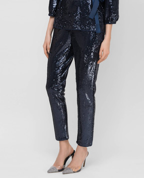Twinset Navy blue trousers 211LM28DD