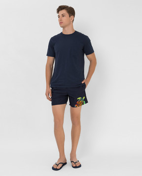 Vilebrequin Motu swimming shorts with applique MOTH0C03