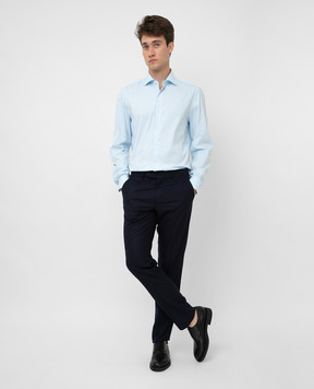 ISAIA Blue shirt IM10TCC2242