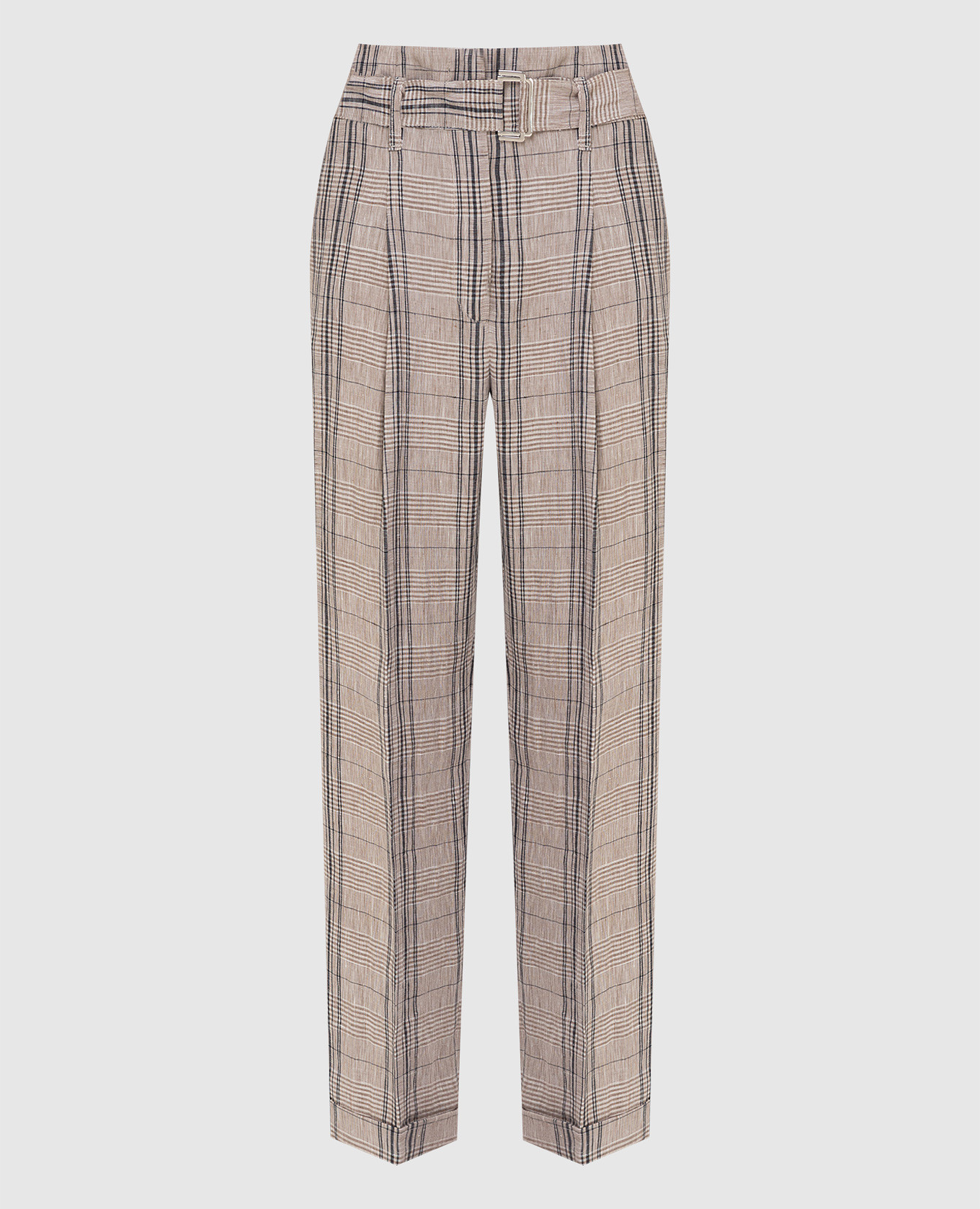 

Beige linen trousers Peserico