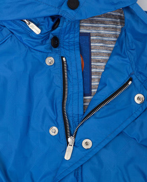 Stefano Ricci Children's blue jacket in a pattern YUJ8200050HN0036