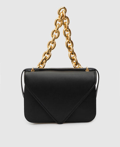 Bottega Veneta - Mini Jodie Patent Leather Bag in Turquoise