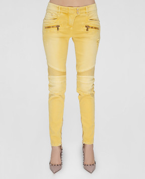 Balmain Yellow jeans 5356353N