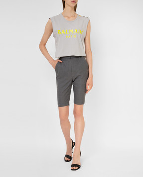 Balmain Wool shorts VF0PB020W127