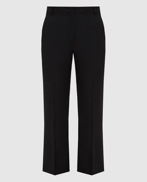 NINA RICCI Black wool trousers 20ECPA014WV0241