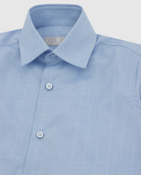 Stefano Ricci Checked jacquard shirt for children YC002317LJ1701