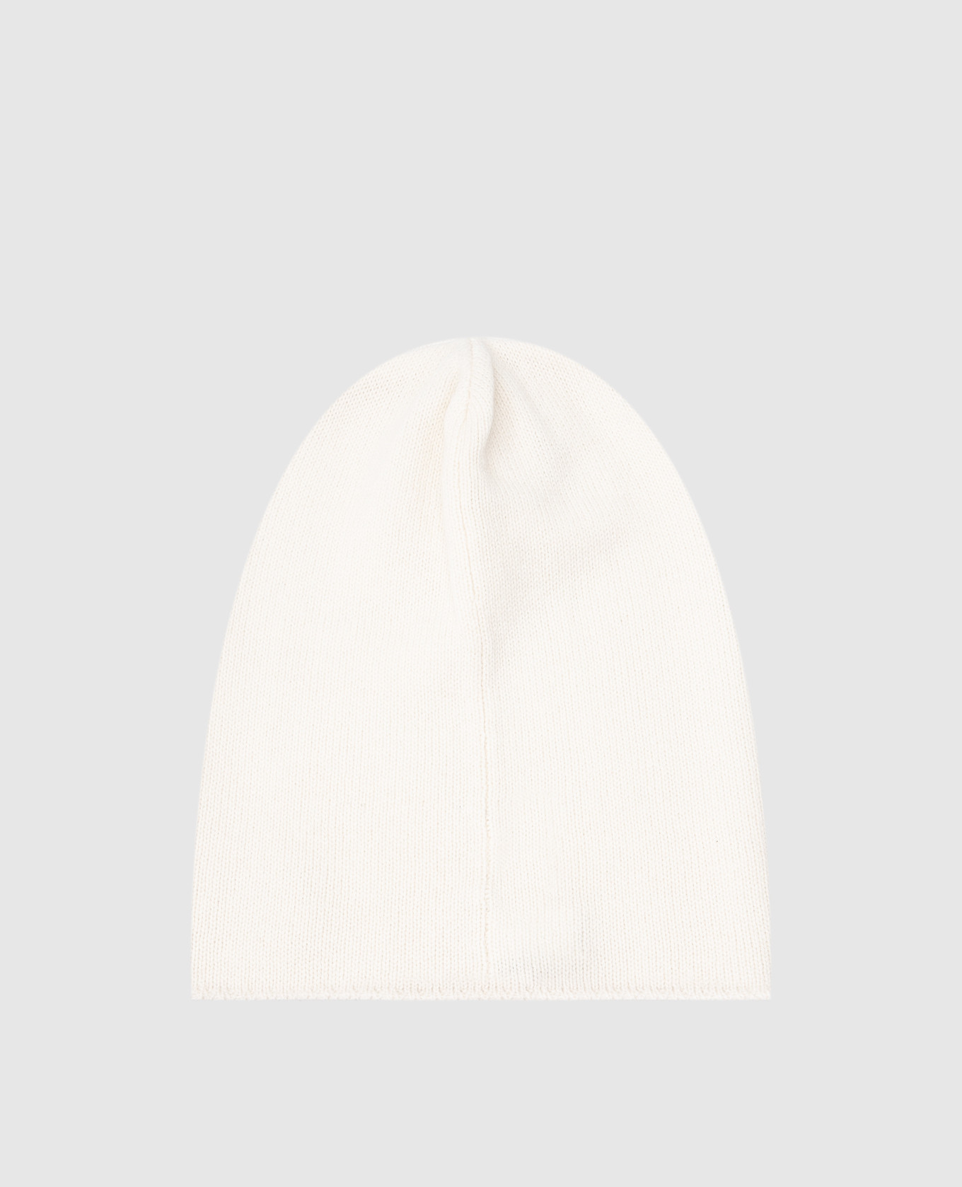 

Children's light beige cashmere hat with emblem Stefano Ricci
