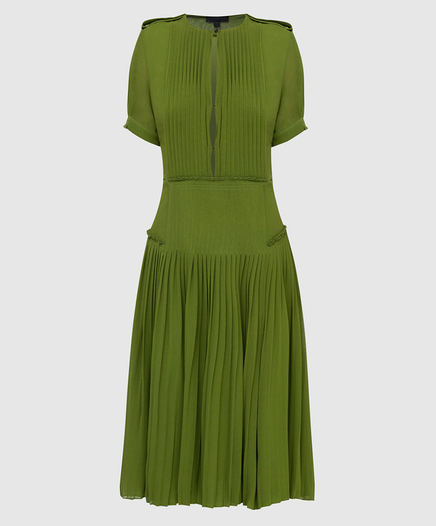 Burberry - Green silk dress 4556825 - shop with Luxembourg delivery at  Symbol